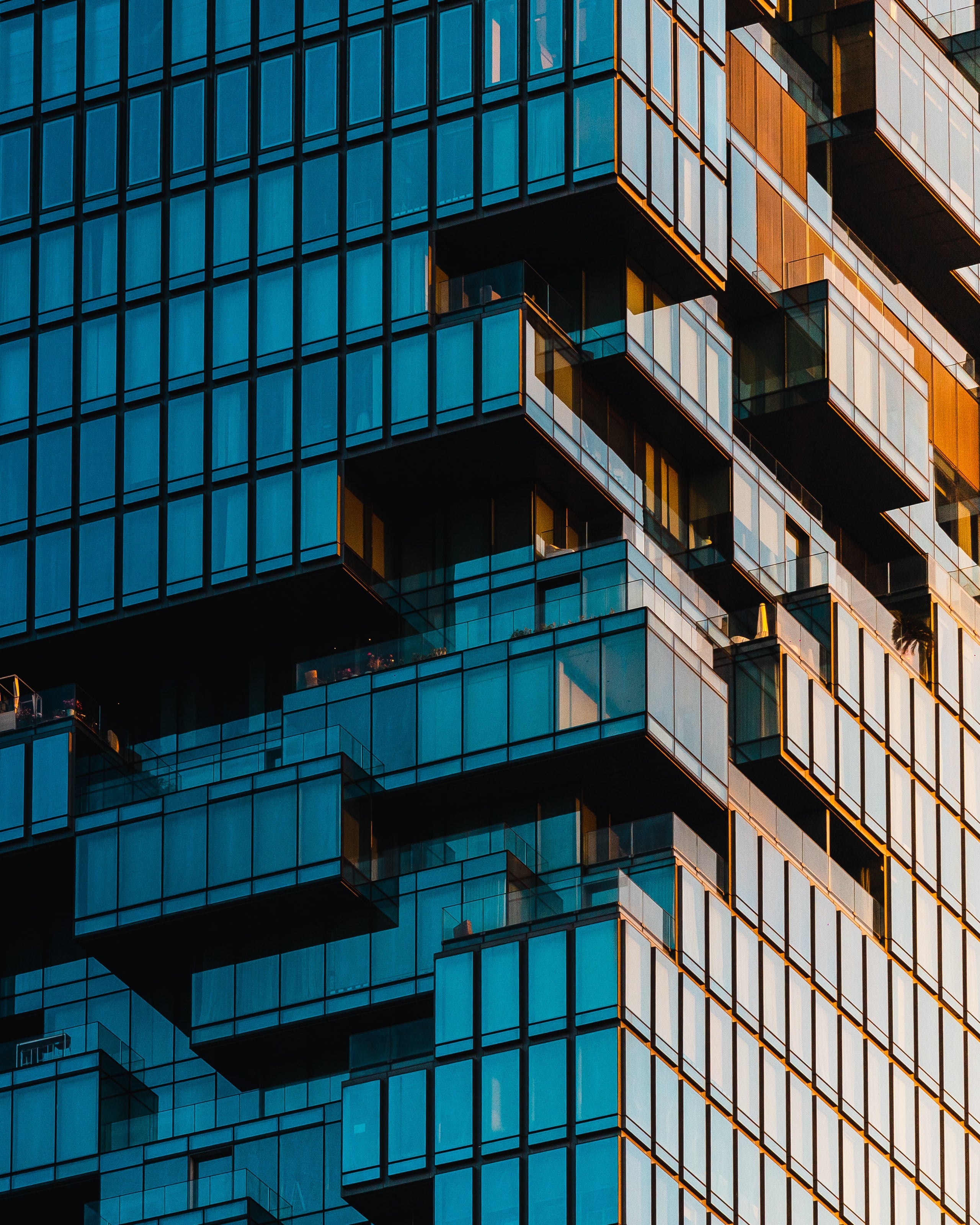 Modern corporate office building