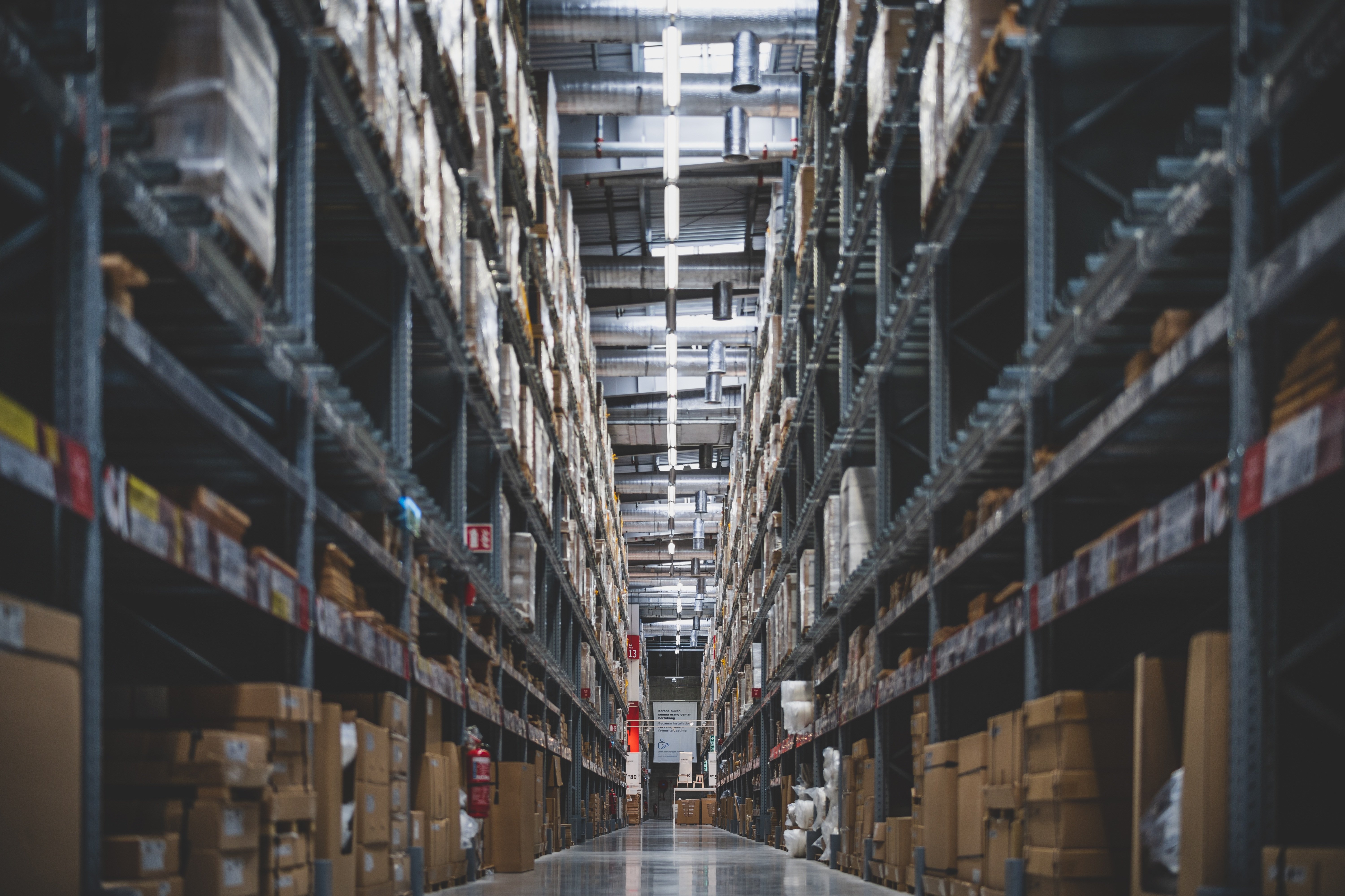Modern industrial logistics facility